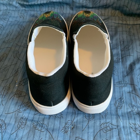 Bibbidi Bobbidi Bling dark princess castle ultimate slip ons womens 9 - Picture 4 of 5